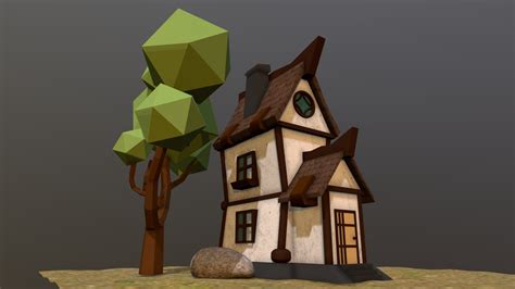 Fantasy House 3d Model By Iohm E6f5921 Sketchfab