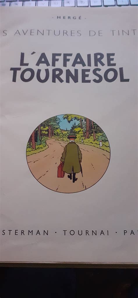 l affaire tournesol de hergé 1956 Edition originale Cómic MBLIVRES