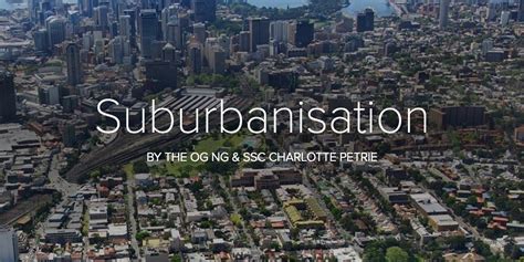 Suburbanisation