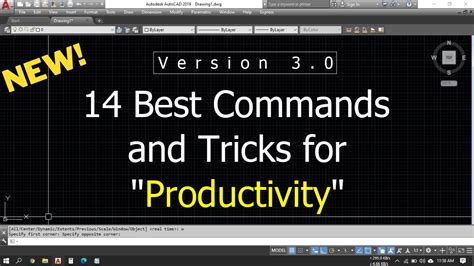 Best Commands And Tricks Of Autocad For Productivity Youtube