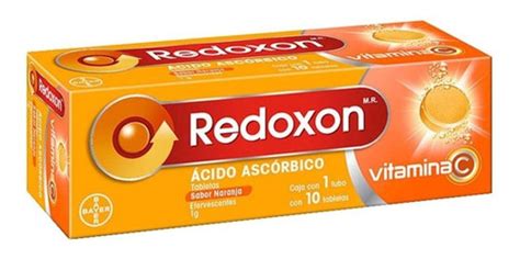 Vitamina C ácido Ascórbico Redoxon Naranja 10 Tabl Alchimiam