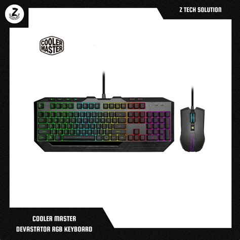 COOLER MASTER DEVASTATOR 3 RGB KEYBOARD AND MOUSE – Z TECH SOLUTION | WORLD OF GAMERS