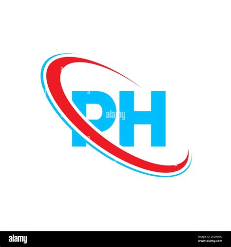 Ph P H Dise O Del Logotipo De La Letra Letra Inicial Ph C Rculo