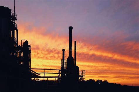 Industrial landscape stock photo. Image of white, industry - 109575350