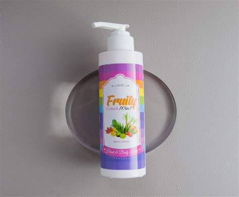 Fruity Ext 10 In 1 Handandbody Lotion 25ml Inaexport