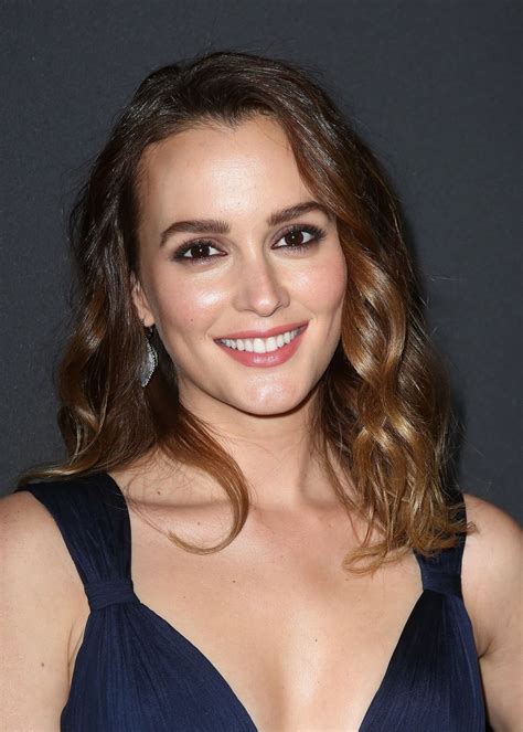 Leighton Meester Braless Showing Huge Cleavage At The Broadway Porn Pictures Xxx Photos Sex