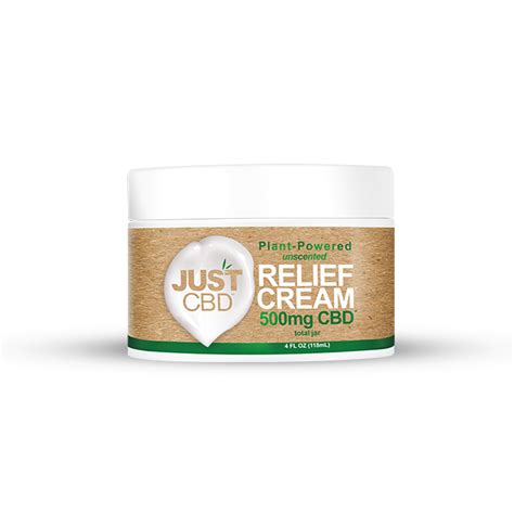 Just Cbd 500mg Cbd Relief Cream Reviews And Comments Kvr