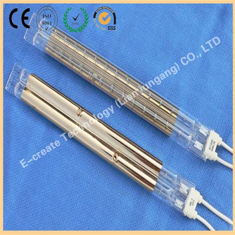 Gold Plated Heater Double Hole Gold Plated Heating Tube Double Hole