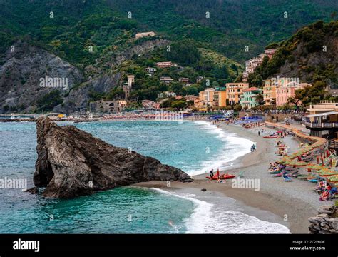 Monterosso Al Mare Cinque Terre Menschen Fotos Und Bildmaterial In