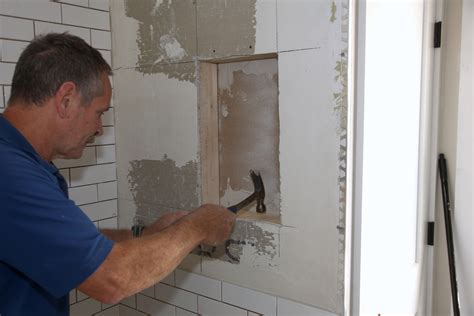 Tiling A Shower With A Niche At Toby Ferguson Blog