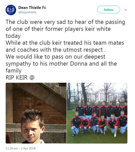 Football Clubs Lead Tributes For Tragic Donald Keir White After Cops Recover Body In Search Of