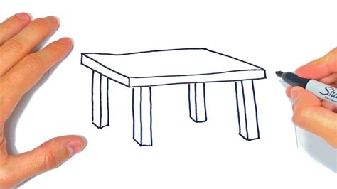 C Mo Dibujar Un Mesa Paso A Paso Dibujo De Mesa