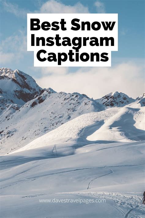 100 Perfect Snow Instagram Captions For Your Winter Photos Instagram