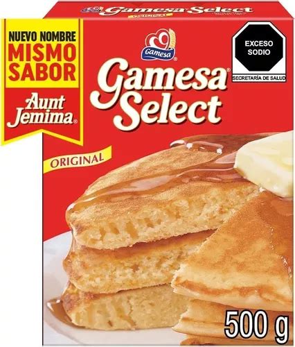 Harina Hot Cakes Aunt Jemima Gamesa Select Tradic 2 Piezas Mercadolibre