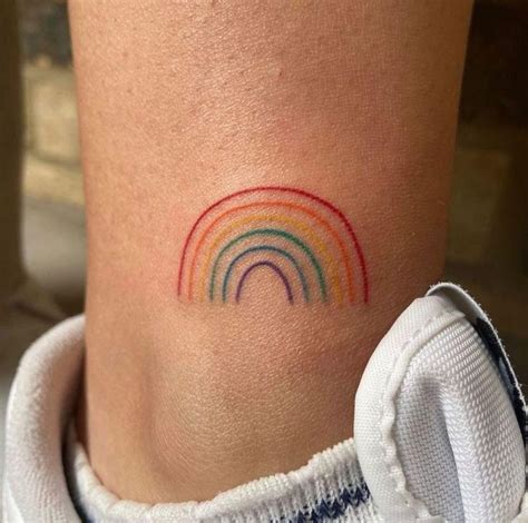 Pin By Pitu Moroni On Tattoo Rainbow Tattoos Small Tattoos