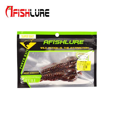 Afishlure Isca De Pesca Isca De Pesca Artificial Macia Para Camar O