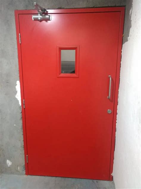 GI Fire Resistant Emergency Exit Door Color Coated At Rs 28000 Piece