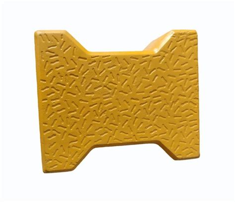 Yellow I Shape Paver Block Material Concrete Thickness Mm At Rs