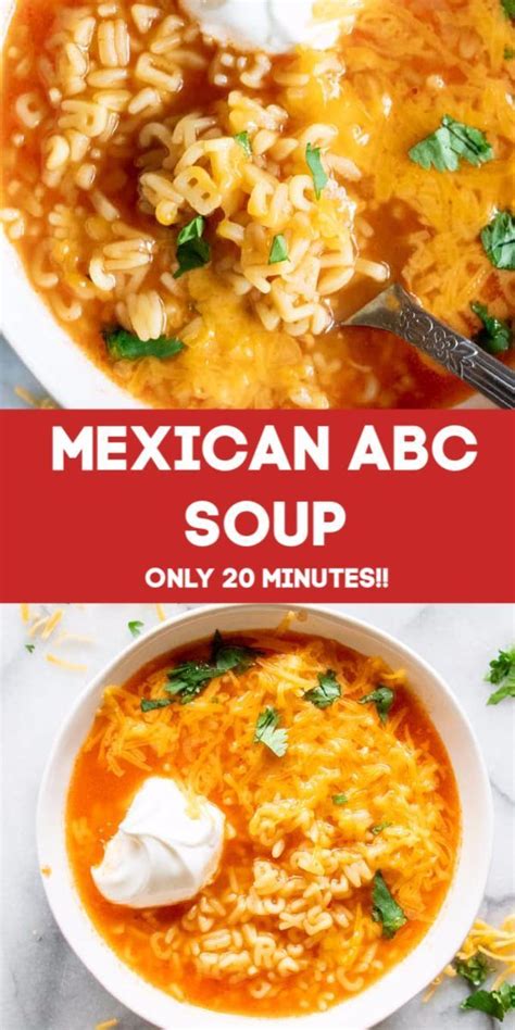 Mexican Alphabet Soup Sopa De Letras Artofit