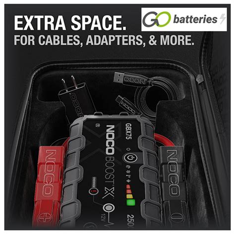 NOCO GBC103 Boost X EVA Protective Case For GBX75 GoBatteries