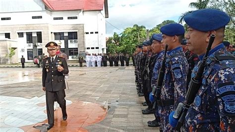 Pimpin HUT Ke 77 Bhayangkara Kapolresta Sorong Kota Sebut Polri