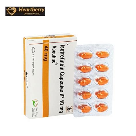 Accufine Mg Isotretinoin Capsule Packaging Type Box At Rs