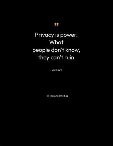 50 Privacy Quotes To Help You Create Boundaries Security