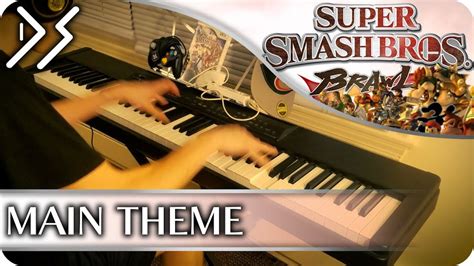 Super Smash Bros Brawl Main Theme Piano Cover Ds Music Youtube