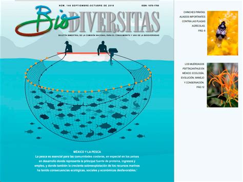 Biodiversidad Mexicana Comisión Nacional Para El Conocimiento Y Uso