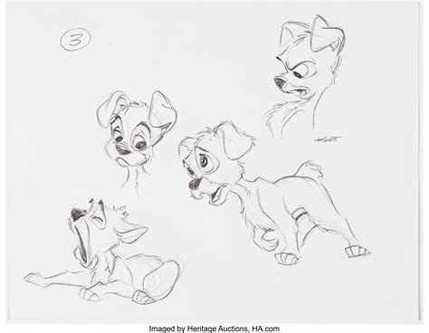 Lady And The Tramp 2 Scamp Coloring Pages