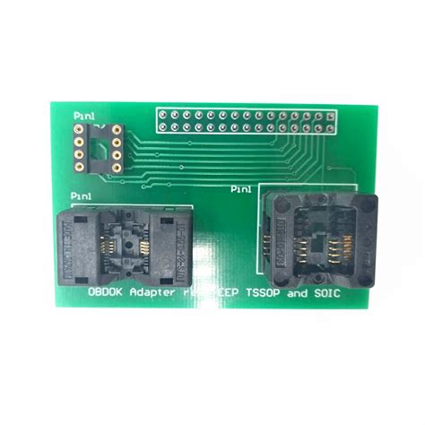 New Eeprom Adapter Tssop Soic Pin Socket Work With Original Upa Usb