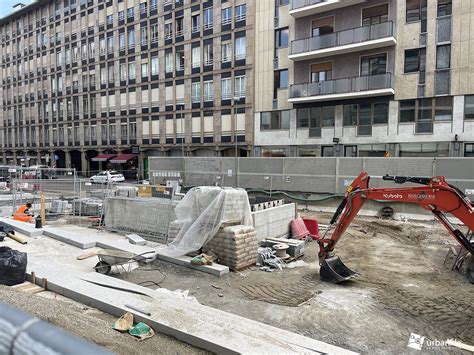 Milano Centro Storico Cantiere M Santa Sofia E Sforza Policlinico