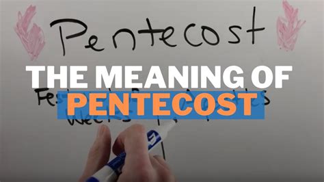 The Meaning Of Pentecost Outlet Pennygilley