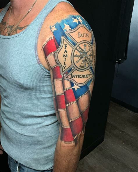 13 Simple Small Firefighter Tattoos That Will Blow Your Mind