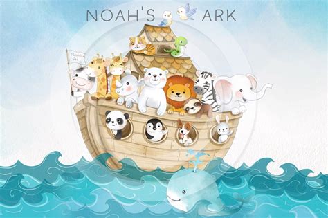 Free Noah S Ark Baby Clipart Png