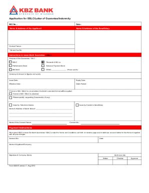 Fillable Online Standby Letter Of Credit Facility Agreement Fax Email