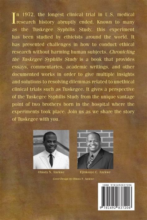 Chronicling the Tuskegee Syphilis Study : Ethically Speaking.net