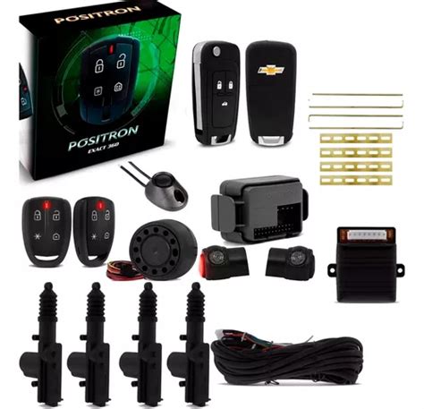 Alarme Positron Ex Kit Trava Portas Chave Gm Chevrolet