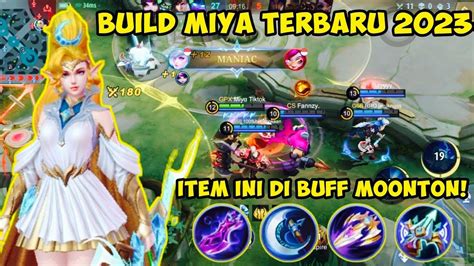 New Miya One Hit Build And Emblem Build Top 1 Global Miya MILBB