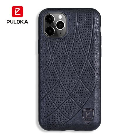 Puloka Wholesale Fashion New Leather Phone Case Mobile Phone Back Cover