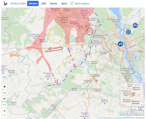 俄乌战线态势变化观察（20220310） 知乎