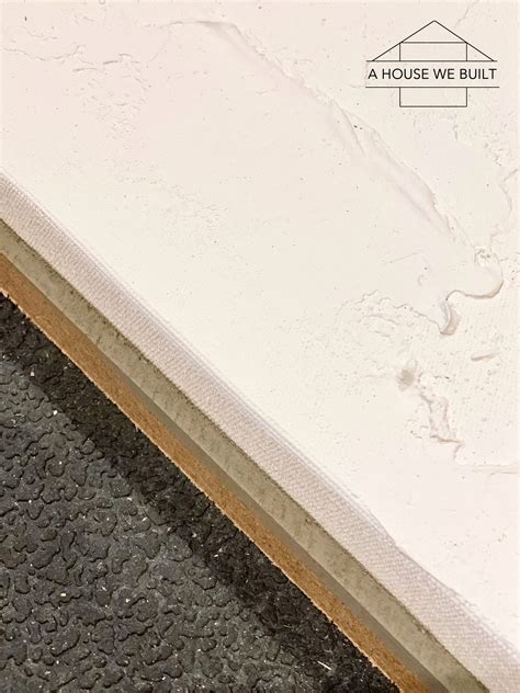 How To Make Textured Canvas Art With Drywall Mud