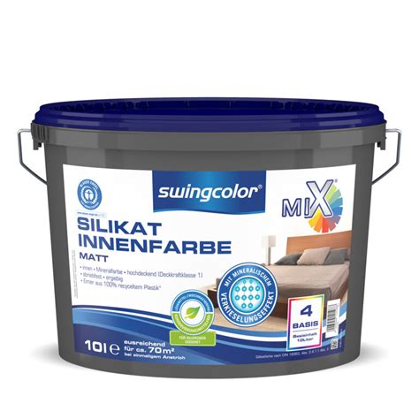 Swingcolor Silikat Innenfarbe MIX Basismischfarbe 4 Sentinel Portal