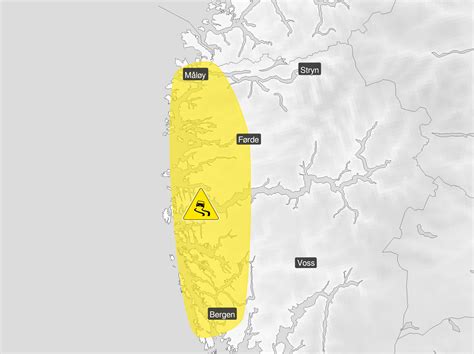 Meteorologene On Twitter Farevarsel Med Lokal Fare For Is Mandag