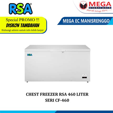 Jual Chest Freezer Rsa Liter Gea Cf Cf Kotak Pembeku