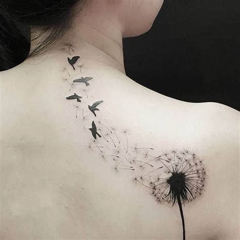 103 Impressive Dandelion Tattoos