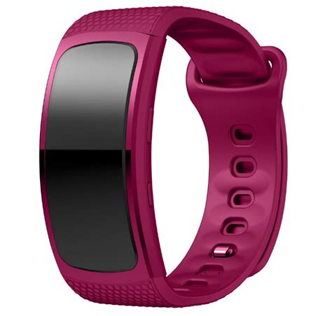 Силиконовый Ремешок Primo для Фитнес Браслета Samsung Gear Fit 2 Fit 2 Pro Sm R360 R365