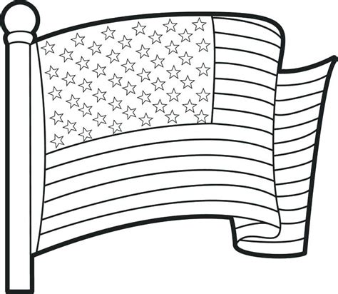 United States Flag Coloring Page at GetColorings.com | Free printable colorings pages to print ...