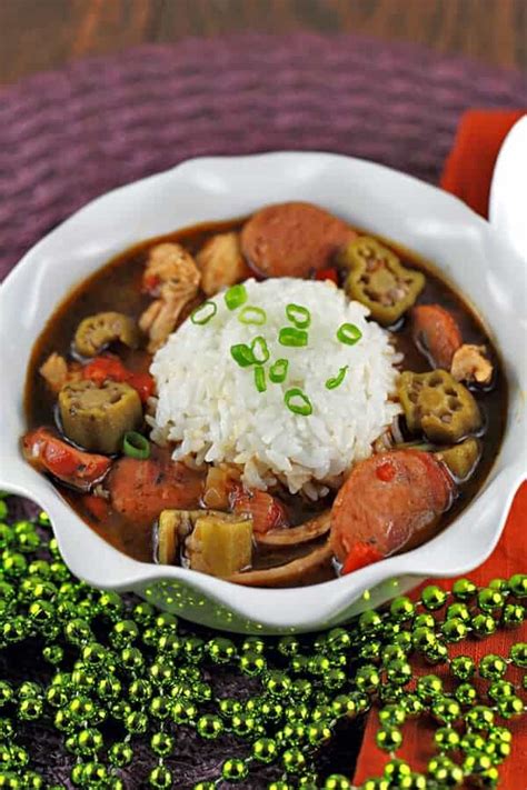 New Orleans Inspired Chicken Andouille Sausage Gumbo Jessica Gavin