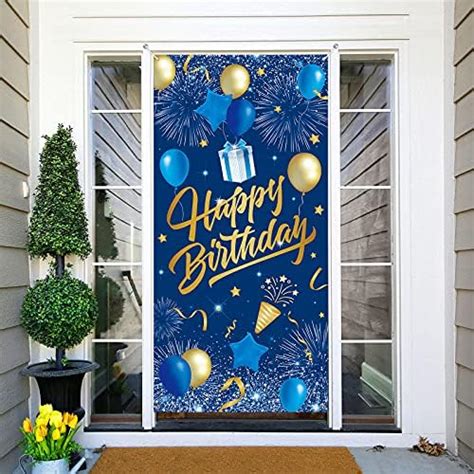 Amazon Navy Blue Birthday Party Decoration Banner For Men Navy